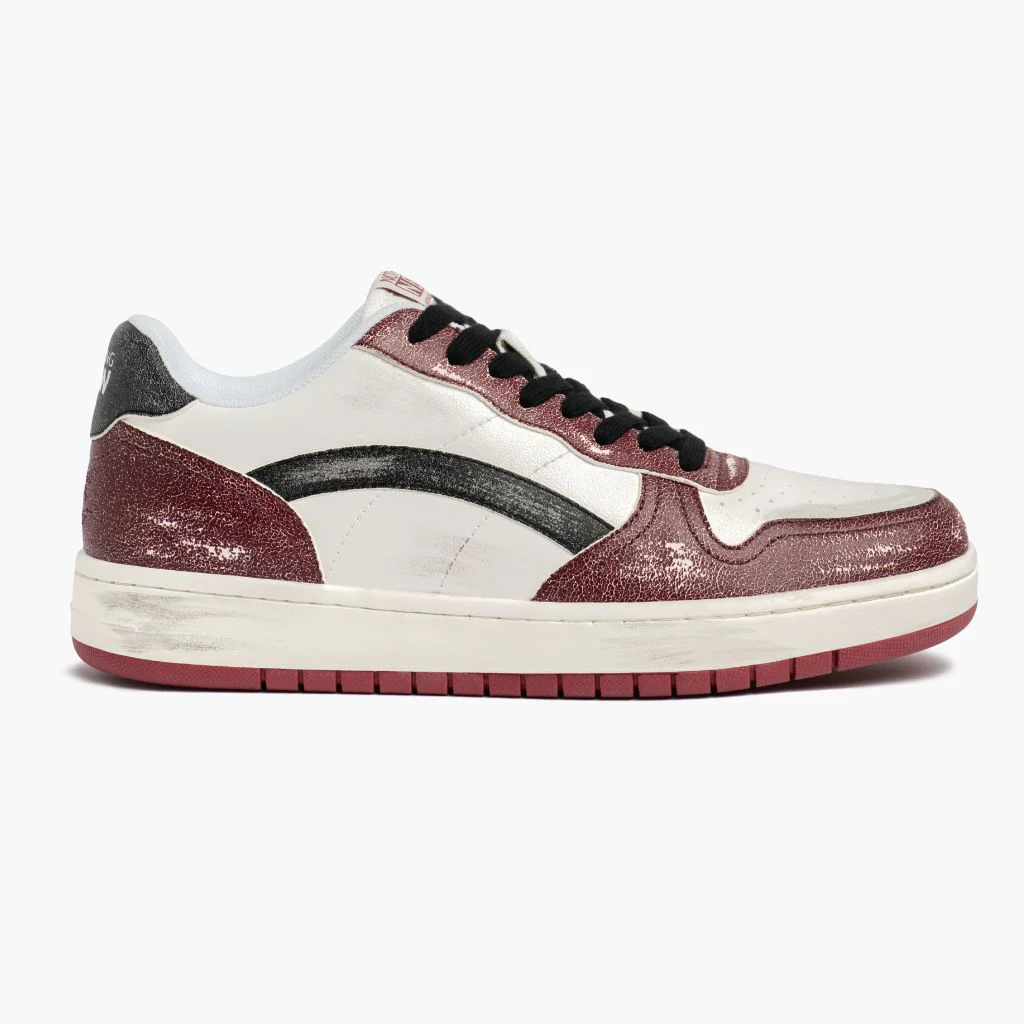 Men's Cross Court | Black x Red - Image 2