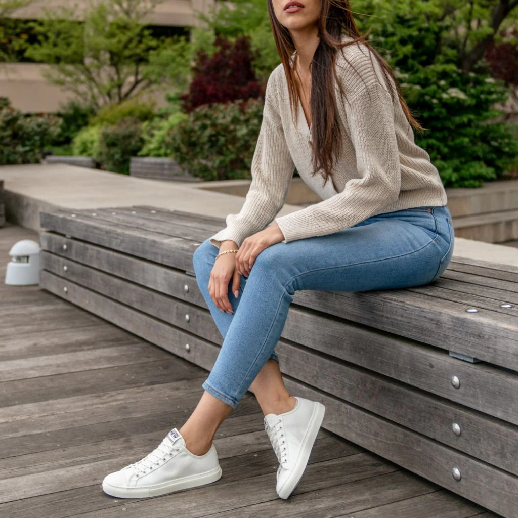 Women's Classic Low Top | Off-White - Image 8