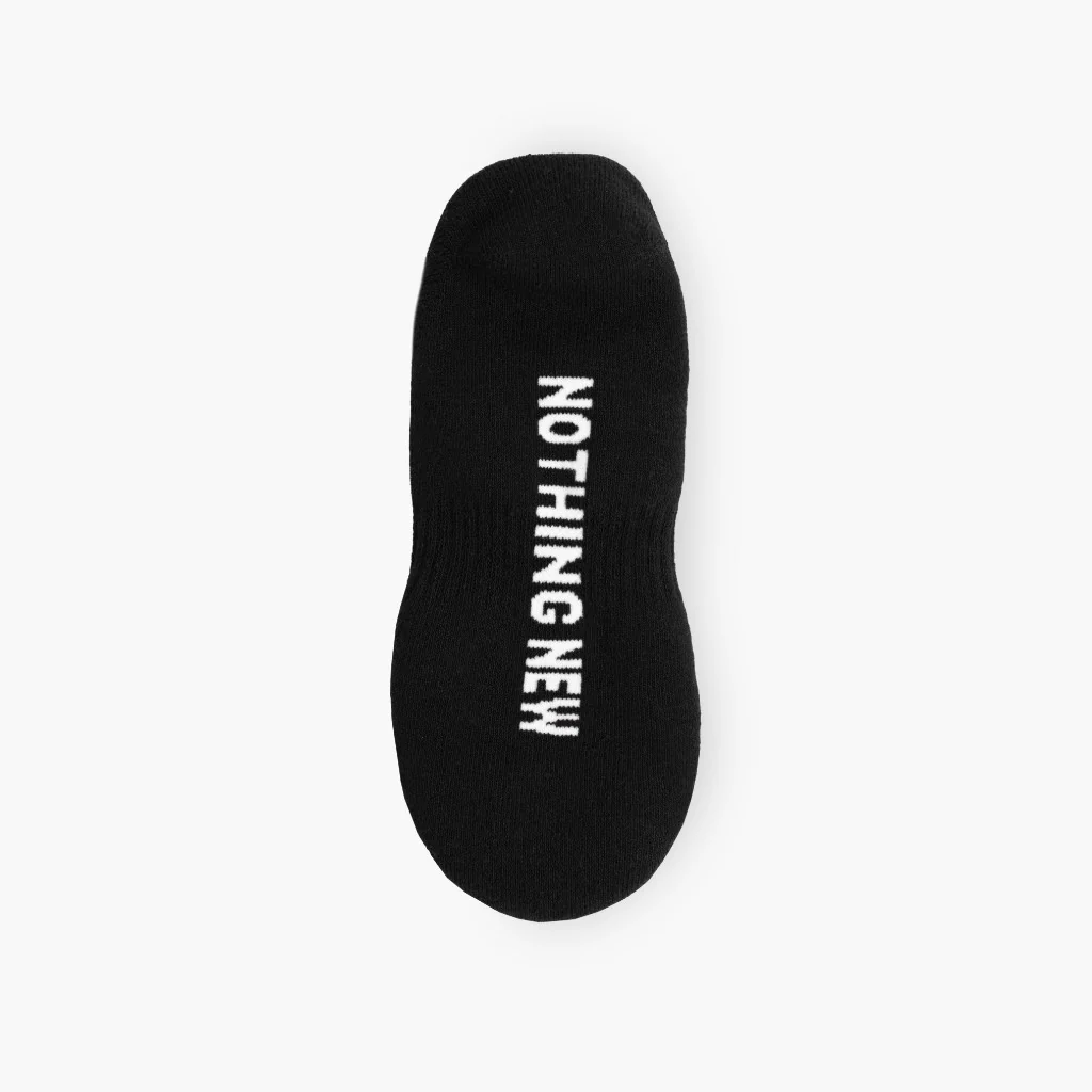 Women's Eco-Friendly No Show Socks | Black - Image 3