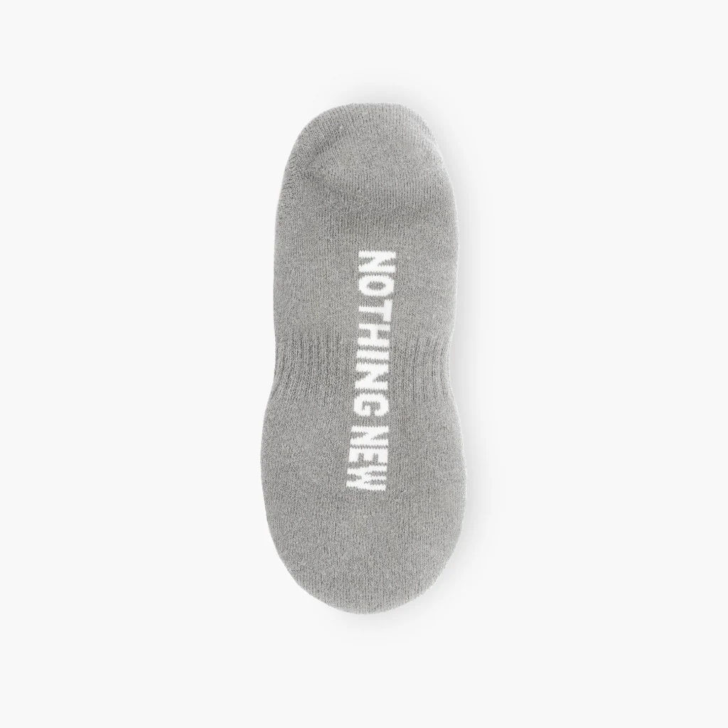 Women's Eco-Friendly No Show Socks | Light Grey - Image 3
